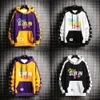 Heren Singleroad Winter Hoodies Fleece Yellow Hoodie Men Sweatshirt Hip Hop Patchwork Haruku Japanse Streetwear Women 201020