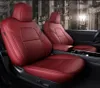 Biltillbehör Seat Cover för Tesla Model X High Quality Leather Custom Fit 6 Seaters Cushion 360 Degree Full Covered ModelX ONL9040552