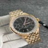 2024 Mens 캐주얼 벨트 Six Pin Quartz Watch AAA 허용 가능