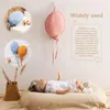 Decoratieve beeldjes babykamer ballon decor zachte stof muur hangende decoratie voor kinderen slaapkamer schattige stoffen ornament geboren