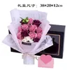 Decorative Flowers Artificial Soap Flower Korean Packaging Simulation Romantic Gift Box Small Bouquet Wedding Valentine Day Home Decor