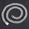 925 Silver 10mm Diamond Cuban Chain Fashion Brand Fitty End Hip Hop Neckace Fashion's Fashion's Private