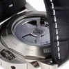 LuksusyWatches aaa zegarek na luksusowy zegarek Man Mena Swiss Caliber P.9000 Automatic Ruch Black Dial Skórzany pasek Projektant Watch Wysokiej jakości zegarek dla męskich