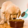 測定ツール子犬食品スクープ100g容量摂食乾燥または濡れたさまざまなペットのためのシャベル正確なポーションコントロール