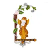 Broches exquise vintage médiéval vierge ange broch pour femmes design de niche élégants épingles accessoires de vêtements charmants badges charmants