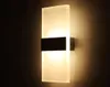 스콘 벽 램프 스퀘어 85265V 12W LED 라이트 로우 로이어 복도 발코니 통로 현관 램프 흰색 따뜻한 흰색 현대 안뜰 조명 WI7331182