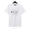 Designer T-shirt New Style Men Femmes Femmes à manches courtes Tshirts Luxury Fashion Classical Shirts Cotton Black White Taille S-XL