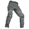 Broek mannen militaire tactische broek cp camouflage multicam vrachtpant casual werk kleding gevechten airsoft leger groene knie pads broek