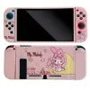 Cases For Nintendo Switch Case Storage Bag Cartoon My Melody Soft TPU Protective Case NS JoyCon Controller Thumb Stick Grip Cap Cover