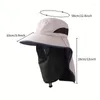 Boinas Ajustable Sombrero de pesca al aire libre Protección solar protección solar