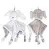 Plush Dolls Cartoon Rabbit Plush Toy Soft Stuffed Baby Toy Infant Animal White Bunny Soothes SEWEEPEADE TOEPEL TOEPROTEENDE DANKIE speelgoed met Rattlel2404