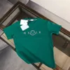 Designer Luxe Chaopai Classic 2024 Trend Nieuw zomercomfort All-Cotton Casual Comfort Gedrukt Borduurd Logo Crew-Neck Short Half-Sleeve T-shirt
