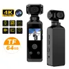 Camcorders Mini CAM 4K 1080P POCQUE CAMCROCRE DU CAM CAME HD 1,3 "Écran LCD 270 °