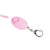 Zelfverdediging Alarm 125dB Ei Vorm Beveiliging Beveiliging Alert Persoonlijke veiligheid Scream luid Keychain Emergency Alarm voor kind ouderling