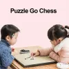 Zestawy 19*19 Linia Magnetyczna gra Game Składana Weiqi Acryl Black White Chessman Chess Set for Child