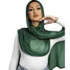 Hijabs voile femme Musulmane ka dames hijab viscose hijab voor vrouwen moslim katoen hijab mode hijab sjaal d240425