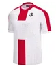 Georgia Soccer Jersey Kvaratskhelia 24 25 Équipe nationale Home Away Georgien Football Shirts Kit Chakvetadze Kvitaia Zivzivadze Men Kids Uniforme