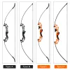 Darts 20/30/40/50lbs Take Down Recurve Straight Bow Orange Black Single Needle Aiming Arrow Brush Outdoor Shooting Hunting Practice