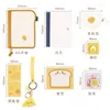 Kinbor Hello Bread Fashion Japonais Kawaii A6 Journal Gift Set 2024 Planificateur quotidien mensuel non daté 128 FEUILLE