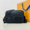 Latest men's briefcase 25cmfashion men's shoulder bag classic all-in-one camera bag crossbody bag