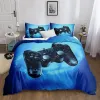 Conjuntos Juegos de ropa de cama para jugadores para niños de juegos de juegos de juegos Juego de videojuegos de videojuegos Video PlayStation Diseños de cama con funda de almohada