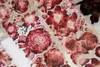 Prezent Forest Wild Studio Vintage Płonące czerwone różowe kwiecistą taśmę Pet Pet Tape do tworzenia karty do wykonania scrapbooking dekoracyjna naklejka