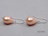 Boucles d'oreilles à goujons bijoux de perles uniques 9 à 10 mm en forme d'oreille en forme de goutte à goutte