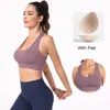 Yoga Outfit Hollow Out Women Bra Fitness Sports Running Vest Padded Crop Tops Underwear Work Gym Top Bras