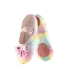 Dance Shoes Girl Ballet Glitter Split-Sole Slippers Toddler Kids Practice Flats Soft Lightweight Elastic Laces Colorful