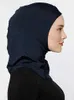 Hijabs islamitische modale sport zijden hijab abaya hijabs voor vrouw abayas dames jersey turbans satijnhoofd sjaal moslim instant head wrap d240425