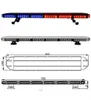 Ny High Bright 3 Watt ECE R65 ECE R10 Nödfordon VARNING LJUSBAR RETAGNING TUG TRUCK CAR Flash Light Bar Warning2526651