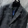 Designer Mens Blazers Cotton Linen Fashion Coat Jackets L letters Business Casual Slim Fit Formal Suit Blazer Men Suits top pant