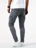 2024 Herren Slim Fit Jeans Stretch Skinny Jeans für Männer, Mode -Beinkomfort Flex Taille Casual Hosen 2404253