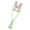 Gezichtsmassager roller draagbare bloemvorm anti rimpel gezicht lift afslankgezicht ontspanning schoonheidstools