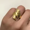 Rings de cluster dubai cor de ouro 24k para mulheres jóias de casamento redigível anel feminino garotas de noiva Esposa Presentes Africanos Francês