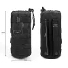 Bags Tactical Water Bottle Bag MultiFunction Outdoor Adjustab Drawstrin Molly System Attached To Other Gear Nylon Hole Design Black