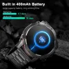 時計Melanda 2023 Bluetooth Call Smart WatchesMen Multiproof Multi Sports Heart Reate Monitor Android IOS 400MAH用スマートウォッチ