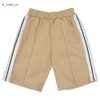 Palm Angles Shorts Mens Designer de luxo Mulheres shorts de palmeira calças de impressão de letra de letra de correia ângulos de palmeira casual Roupos de cinco pontos Roupas de praia de verão 5061