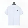 DSQ Phantom Turtle Men's Black White Polo футболка летние футболки вышиваемая футболка с коротким рукавом эластичная дышащая футболка с высокой улицей рубашки поло.