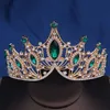 Bijoux de cheveux Bridal Crown Baroque Vintage Headwear Crystal Tiara for Women Wedding Crown Robe ACCESSOIRE