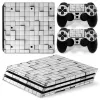 Klistermärken 1473 PS4 Pro Skin Sticker Decal Cover för PS4 Pro Console och 2 Controllers PS4 Pro Skin Vinyl