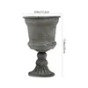 Vase FlowerPot Iron Desktop Ornament Home Office EL DECOR ARFIRNACE DECORATION GARDAN CONTERER GARDENINGPLANTER WEDDING