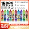 Stag Bar Star 15000 Puffs Appareil jetable vapes Rechargeable E Cigarettes 15k 18k 20K Bar Puff 25 ml Pen Big Capacity Mesh Coil Vaper Vaper préfabillé Vape