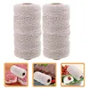 Mugs 2 Rolls Cotton Thread Cooking Twine Sausage Tie Twines Gift Wrapping Butchers Kitchen Roasting