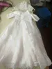 Robes de fille vintage bébé robe fille baptême 1ère année d'anniversaire de fête de mariage baptême de vêtements pour nourrissons bebes d240425
