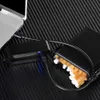 ABS Waterproof Cigarrate Case Accendino Accessori per fumo più leggero Regalo per la custodia per sigaretta per uomini Accendi elettrici USB
