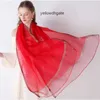 Bufandas bufanda de seda de verano para mujeres pashmina de larga dama chal envoltura femenina bandana falsard hijabs sólido playa suave stolesscarves kimd22