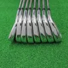 Hommes Silvery TT200 Iron Set 200 Golf Irons Clubs 8pcs 39p RSSR Flex Steelgraphite Arbre assemble avec couvercle de tête 240422