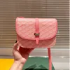 New Shoulder Bag Selling 85% Factory Retail Womens Diagonal Straddle Single Shoulder Saddle Bag Small and Popular Trendy Color Block Dign High Grade Printed Bags