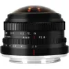 Capture vistas deslumbrantes para os olhos de peixes com 7tisanos 4mm F2.8 Lens circulares de peixe compatível com câmeras de montagem eletrônica da Sony como A6400, A6300, A6100, A6000, A5100, A5000,